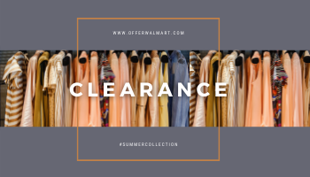 Clearance sale 25% off